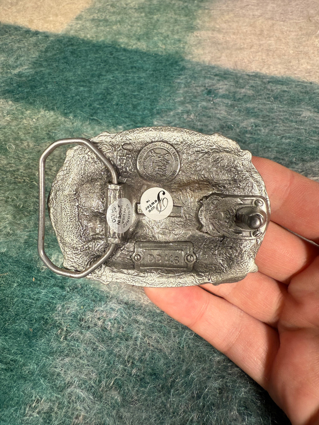Vintage British By Birth English By The Grace of God Belt Buckle