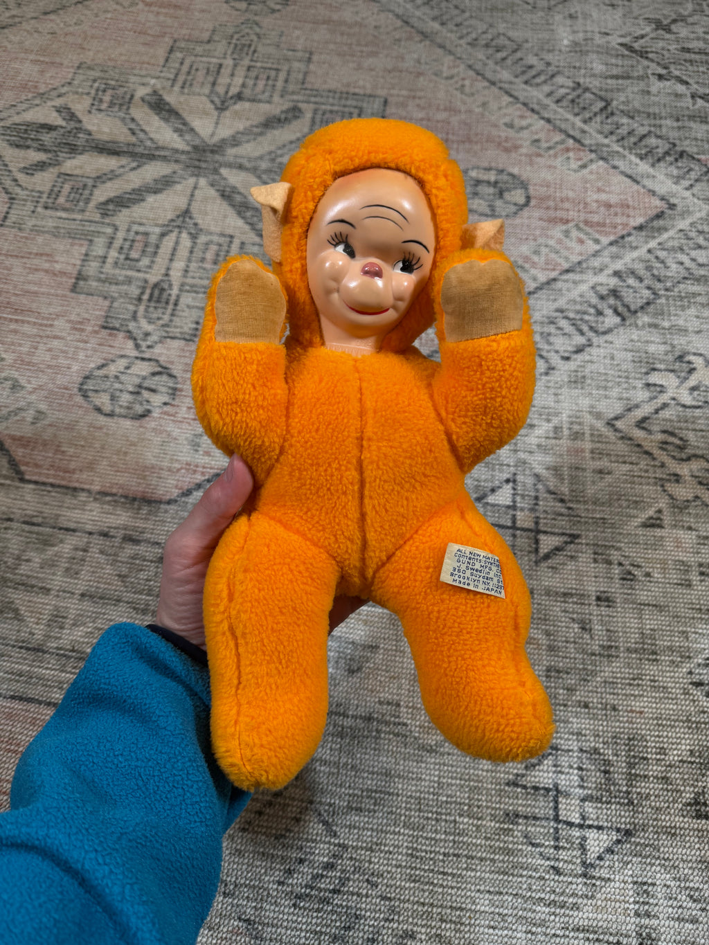 True Vintage Gund Orange Plush