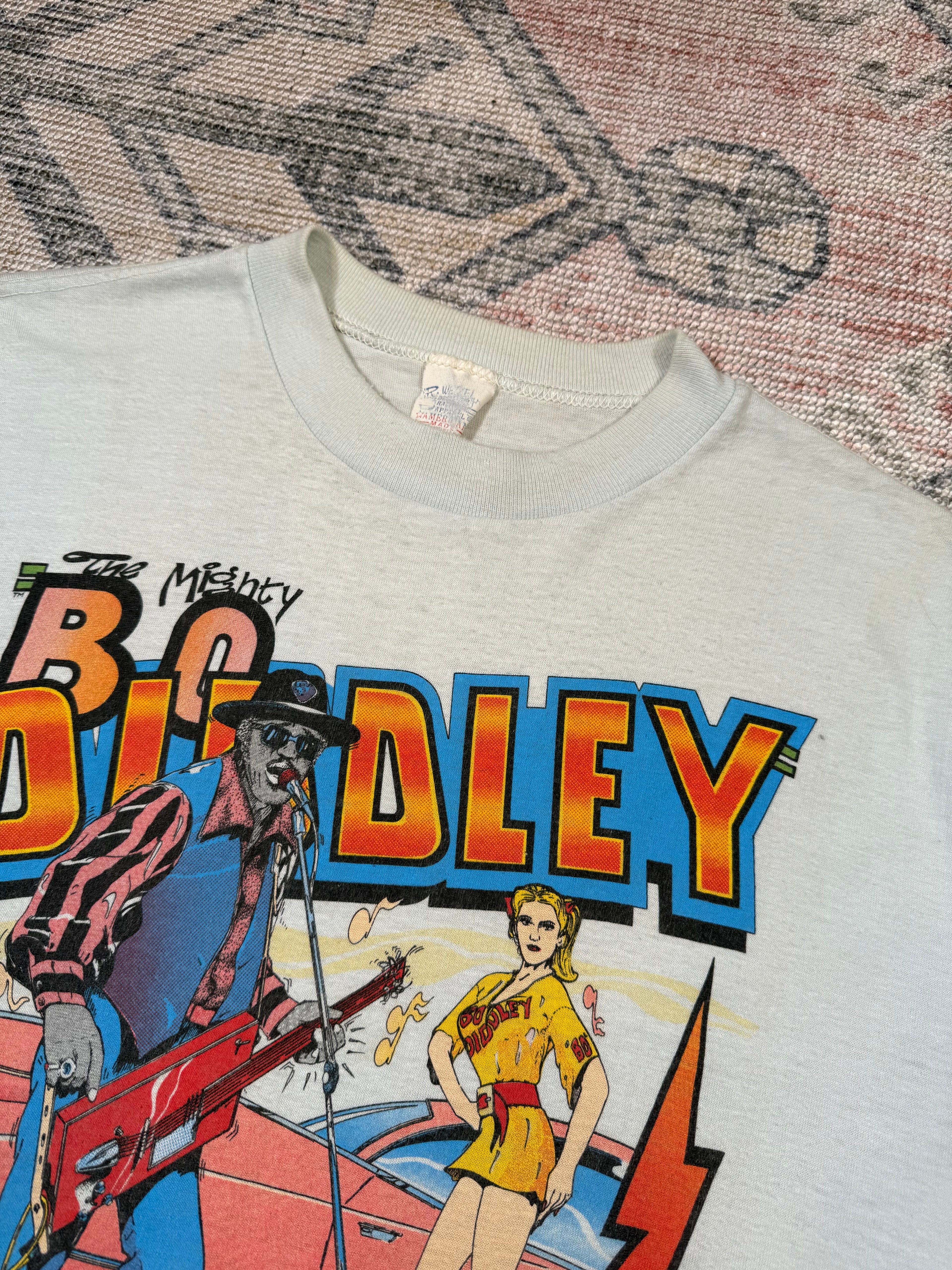 Vintage 1986-87 Bo Diddley Tour T-Shirt (M/L)