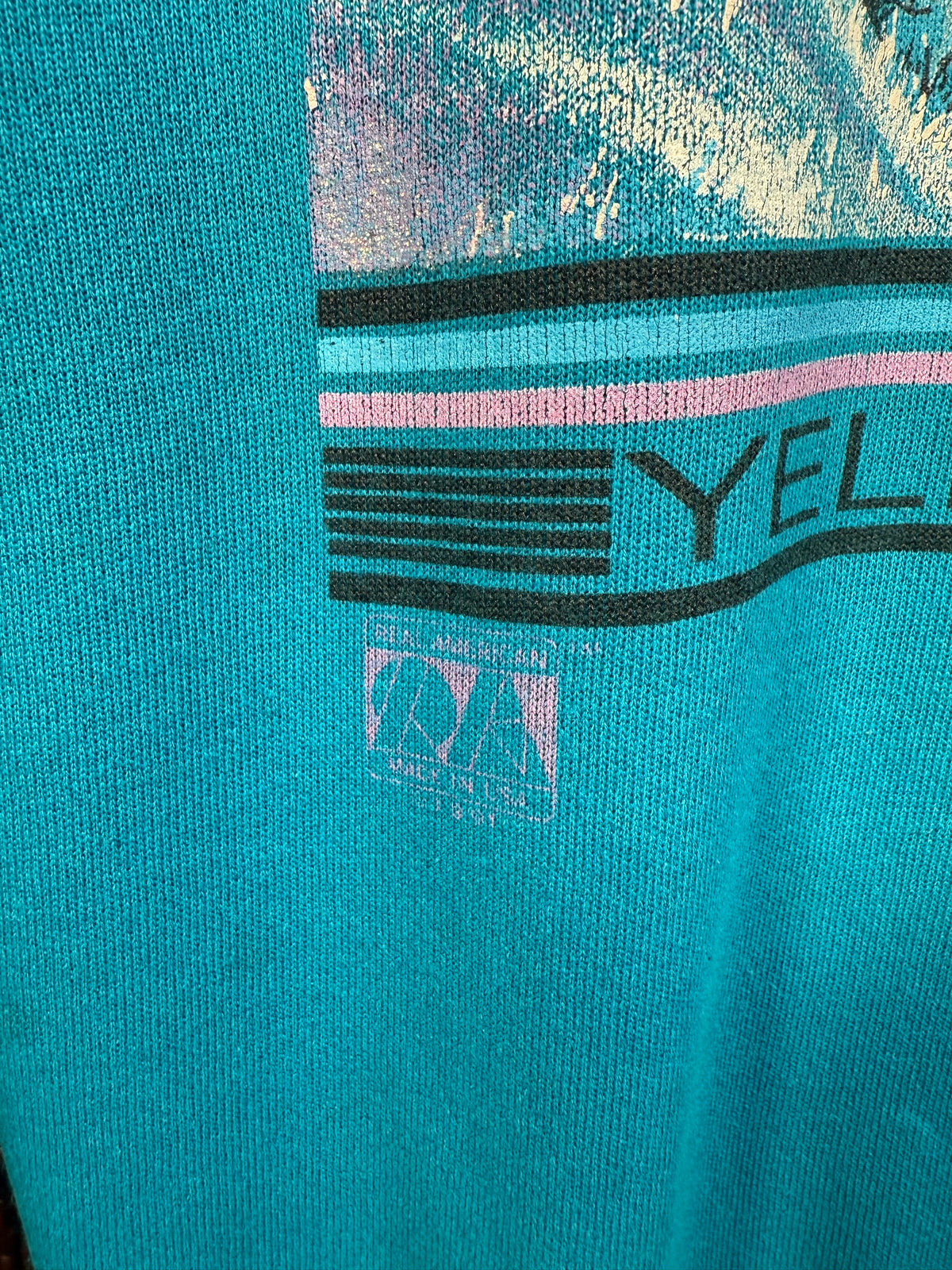 Vintage 90s Yellowstone National Park Sweatshirt(M)