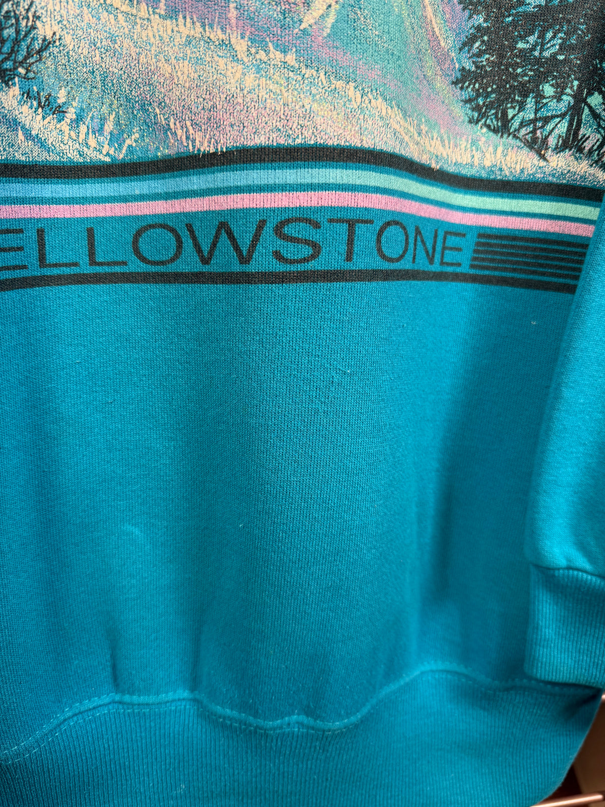 Vintage 90s Yellowstone National Park Sweatshirt(M)