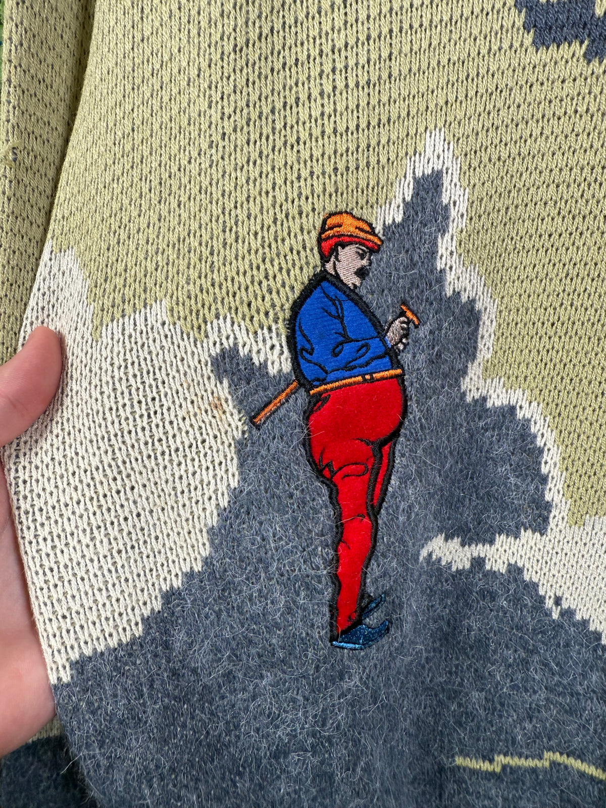 Vintage Pagliano Knit Golfer Sweater(XL)