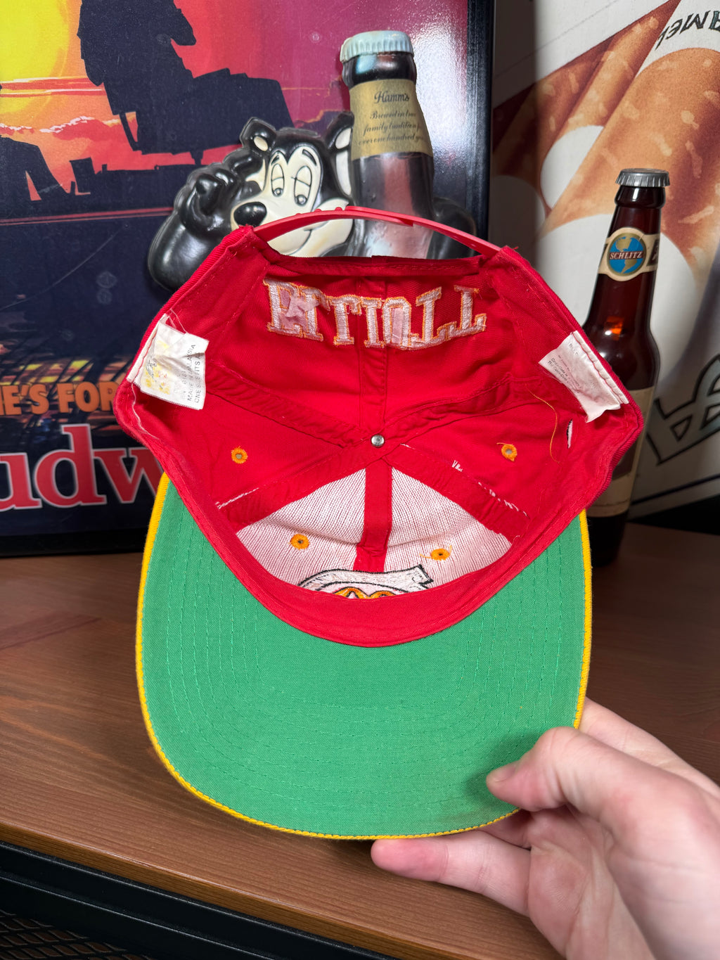Vintage McDonalds Racing Team Nascar Snapback Hat