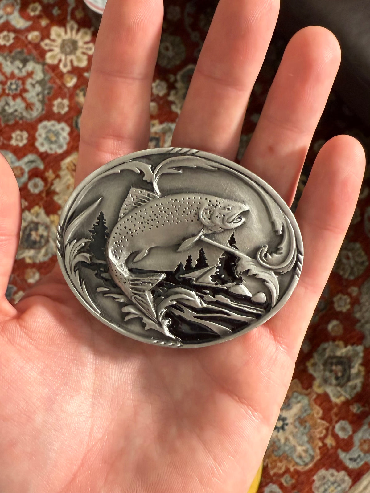 Vintage Fish Belt Buckle