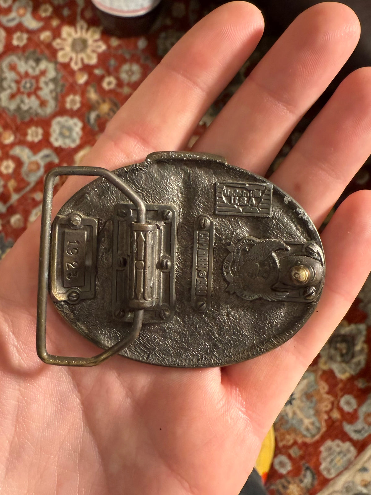 Vintage Nasa Apollo 11 Belt Buckle