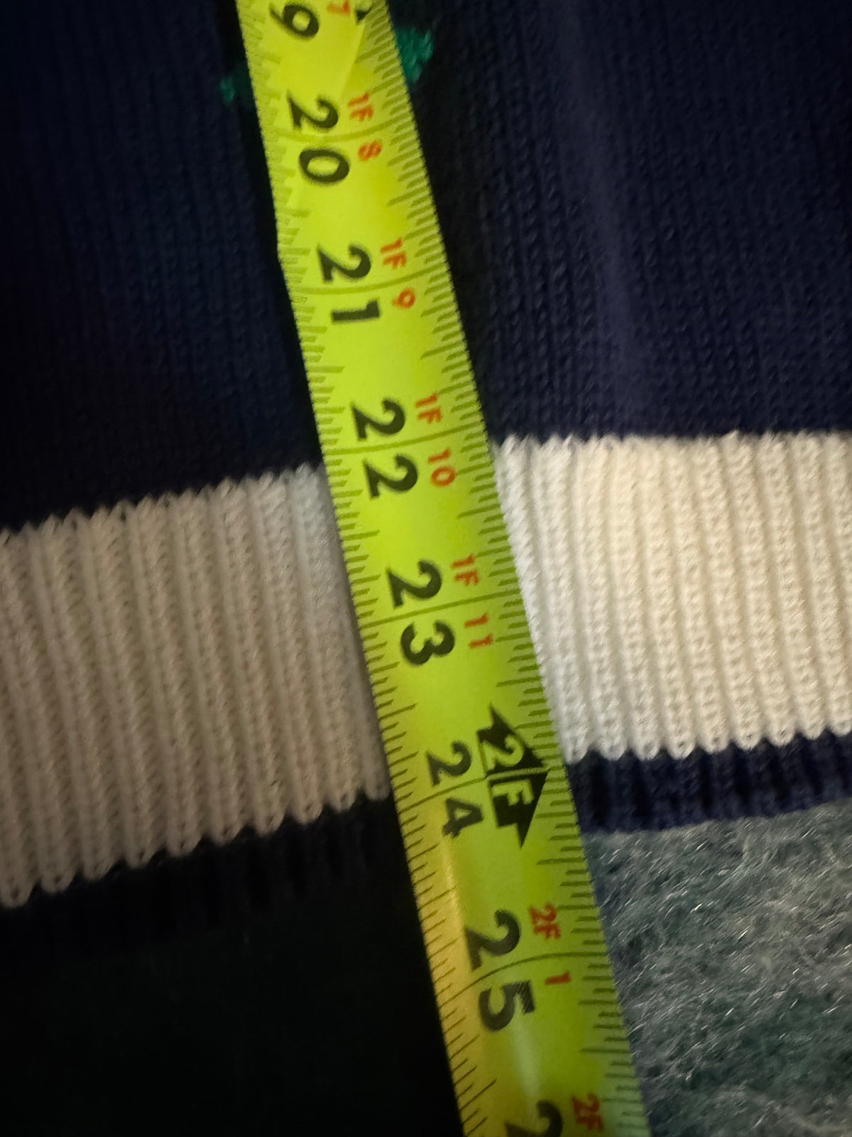 Vintage Unworn Leon Levin Knit Golfer Sweater(WXL)