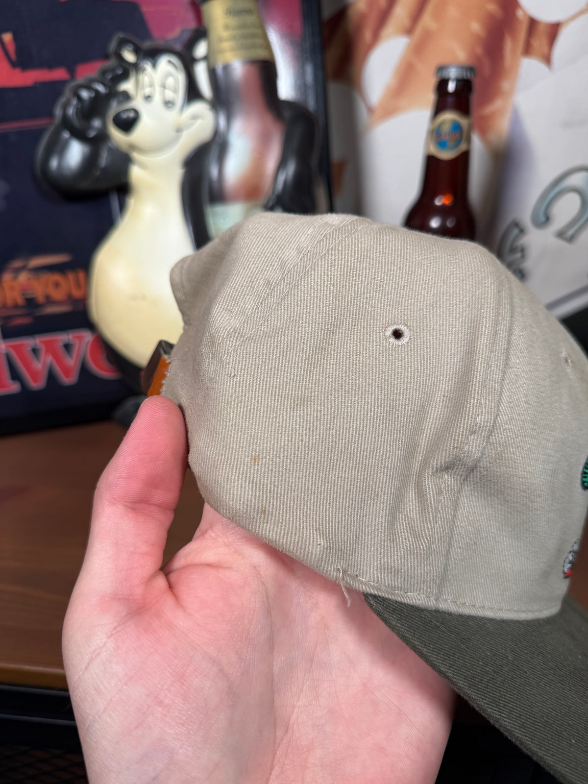 Vintage 1993 Richie Rich Vail Skiing Strapback American Needle Hat