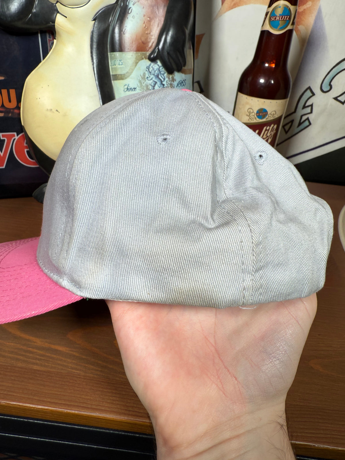 Vintage Fred Flintstone Embroidered Snapback Hat