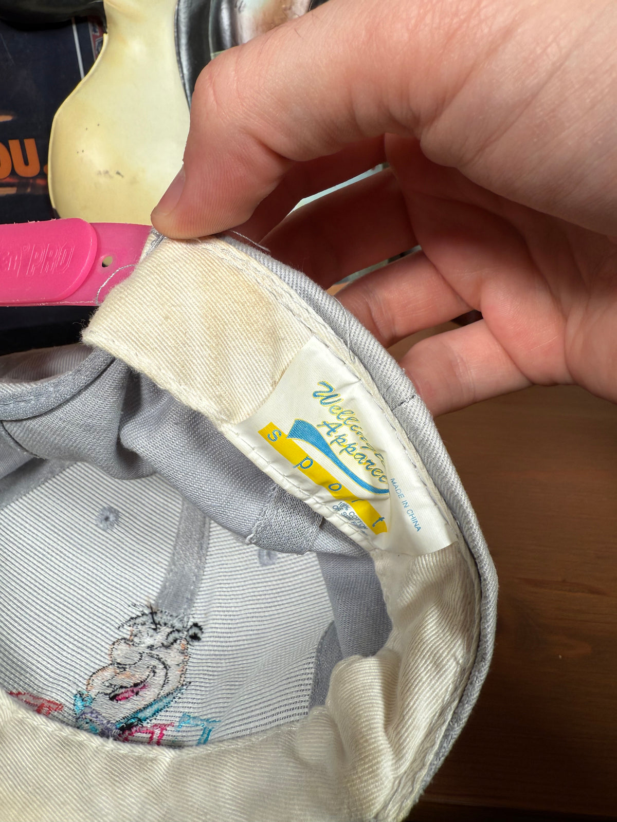 Vintage Fred Flintstone Embroidered Snapback Hat